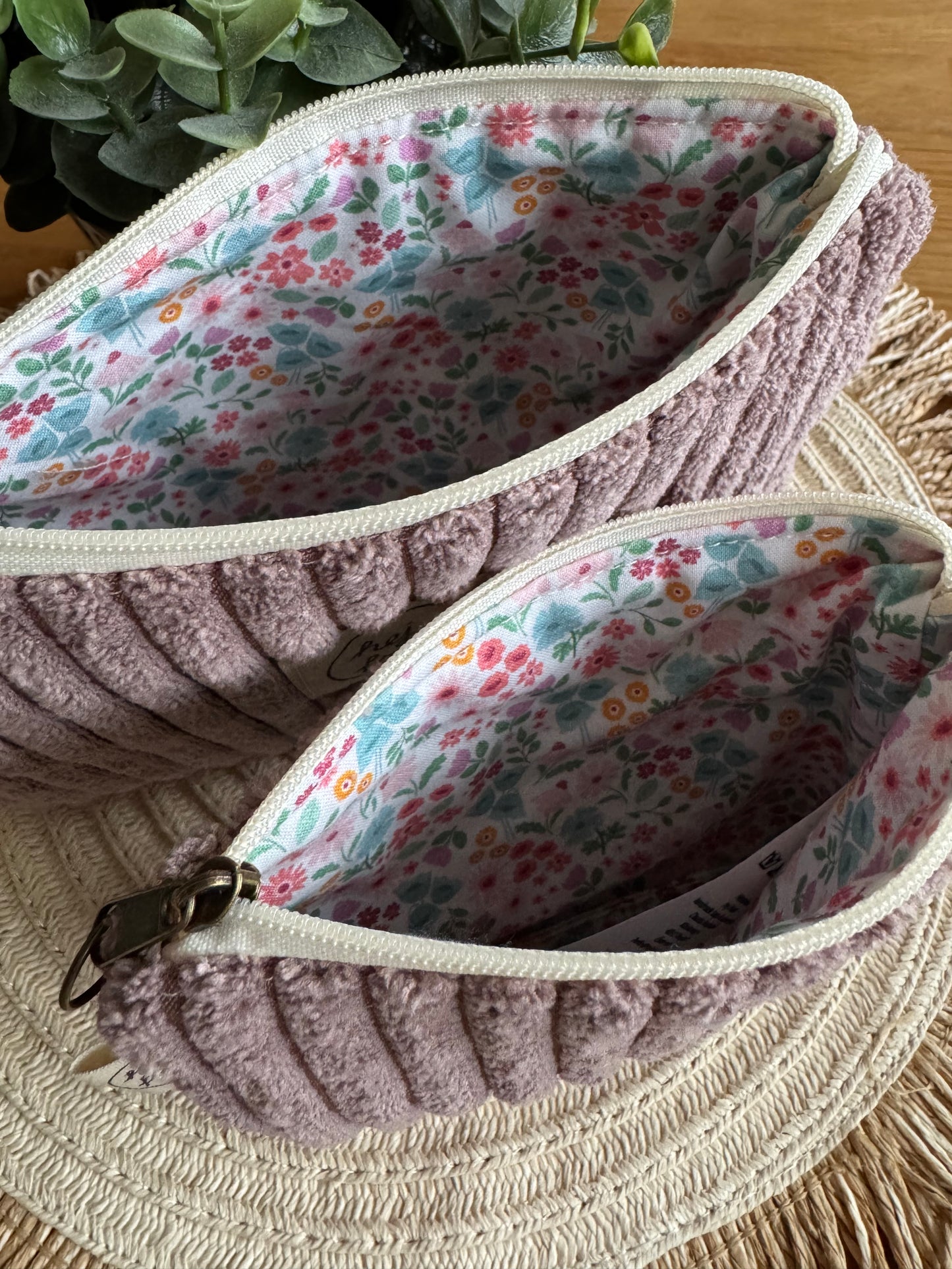 LINA Etui Cord altrosa  // 2 Größen