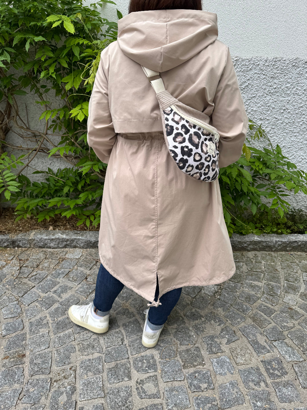 FRIEDA Hipbag Colorblock Leo/Cord Beige