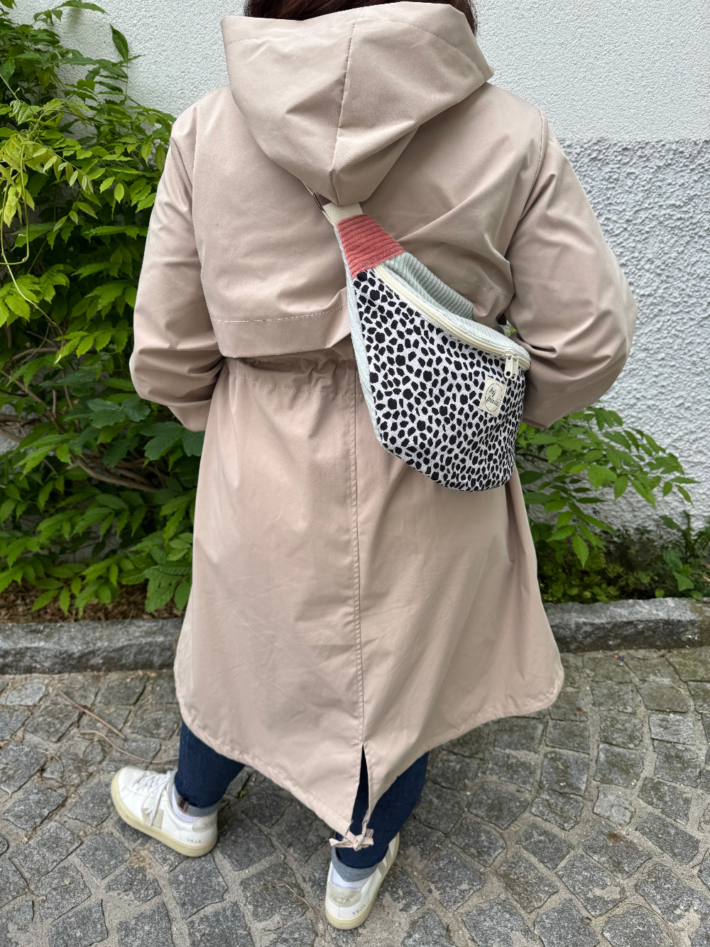FRIEDA Hipbag Colorblock Leo/mint/rosa
