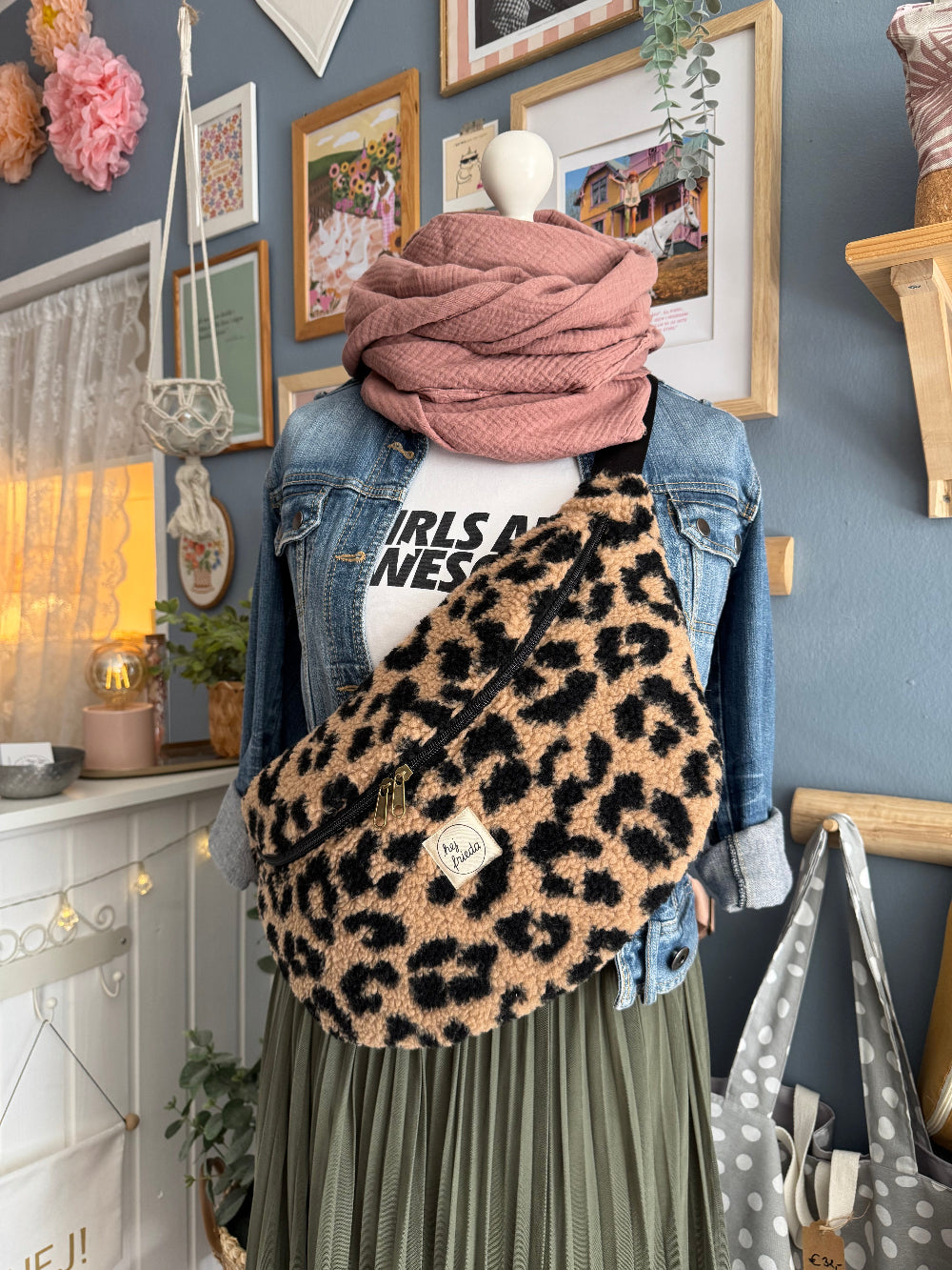 ALMA XL-Bauchtasche TEDDY LEO
