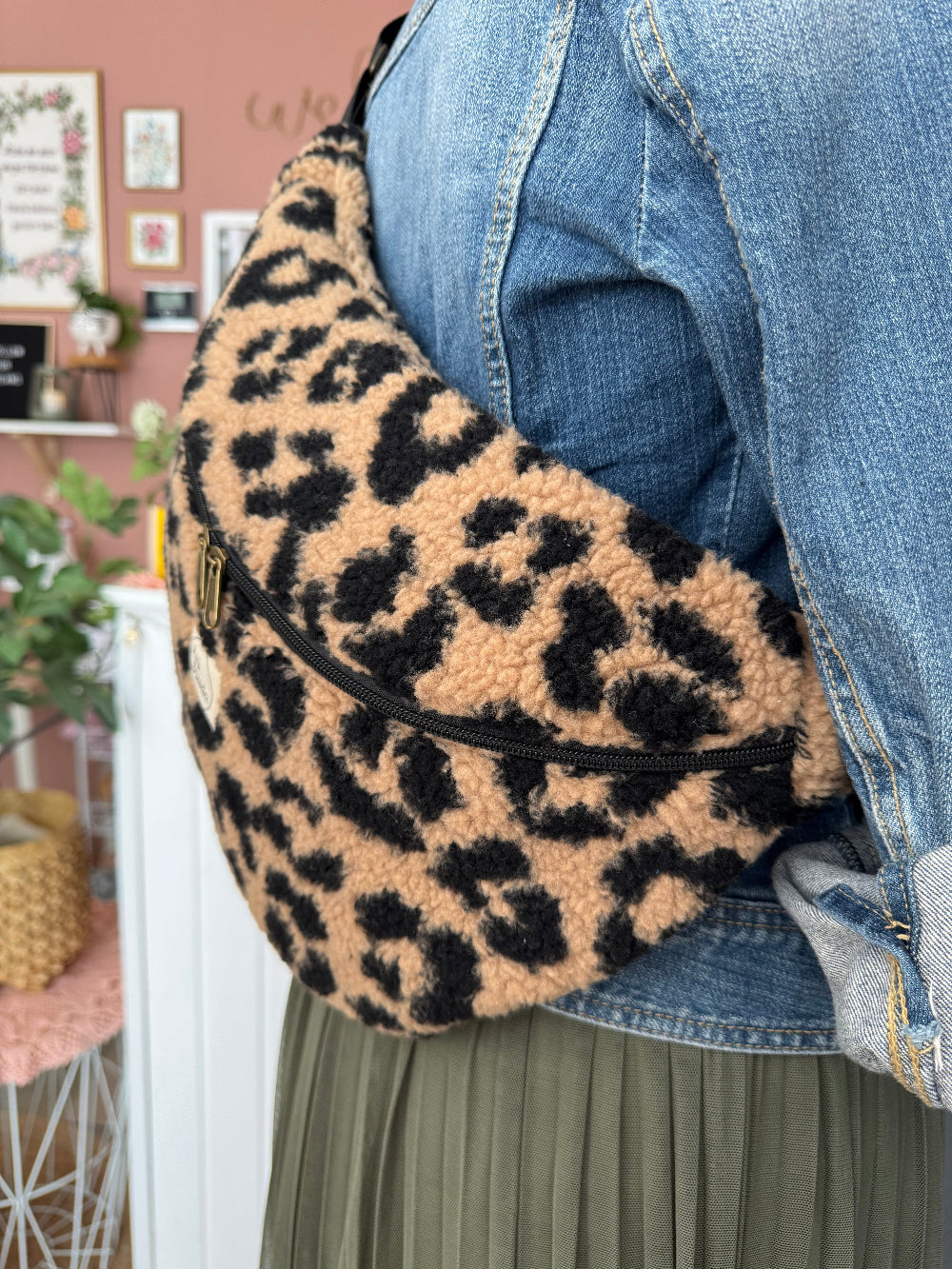 ALMA XL-Bauchtasche TEDDY LEO