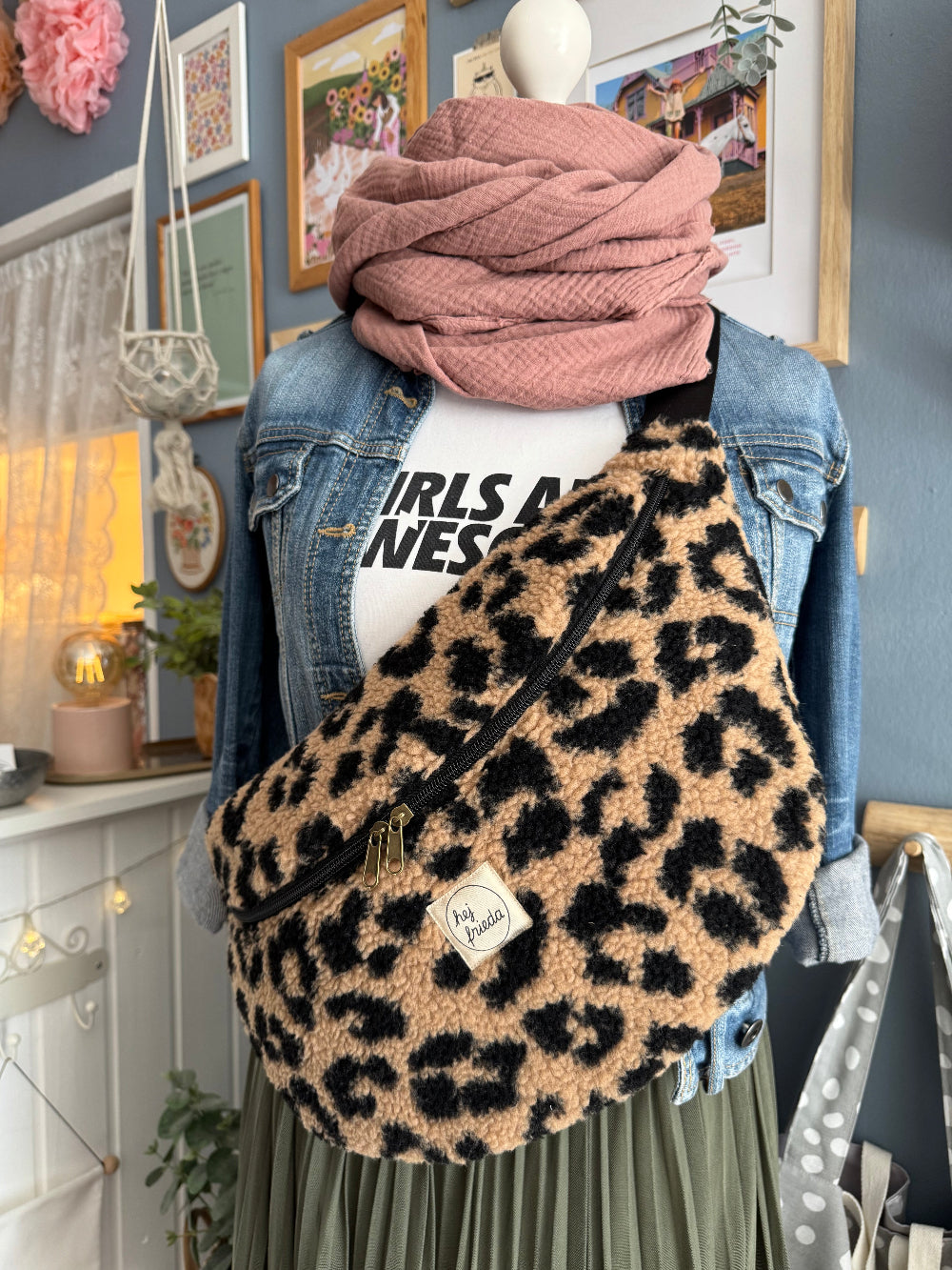 ALMA XL-Bauchtasche TEDDY LEO
