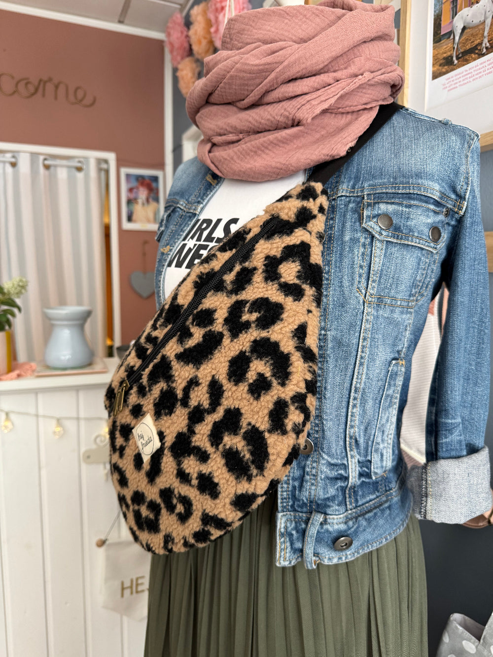 ALMA XL-Bauchtasche TEDDY LEO