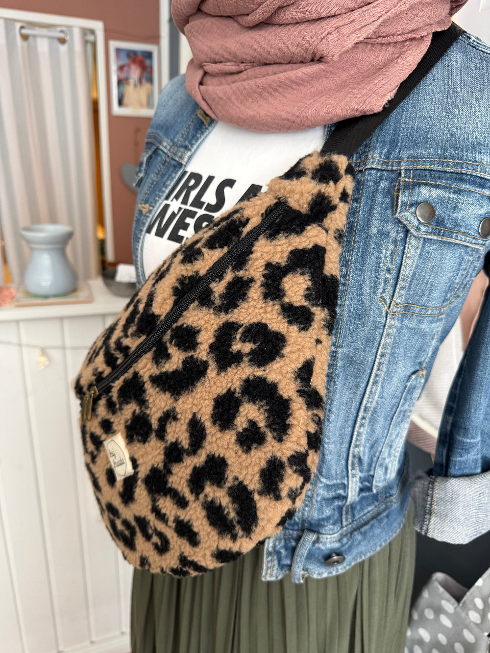 ALMA XL-Bauchtasche TEDDY LEO