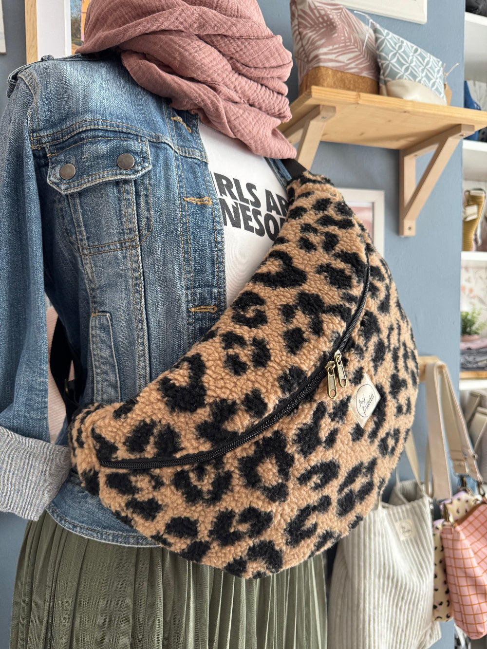 ALMA XL-Bauchtasche TEDDY LEO