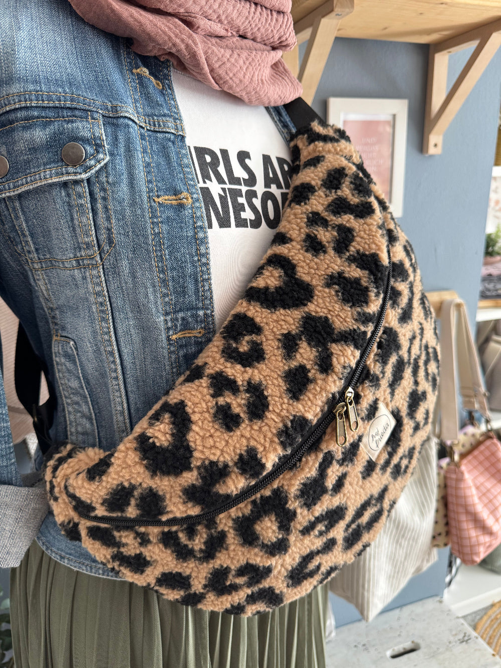ALMA XL-Bauchtasche TEDDY LEO