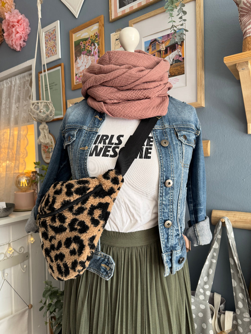 ALMA XL-Bauchtasche TEDDY LEO