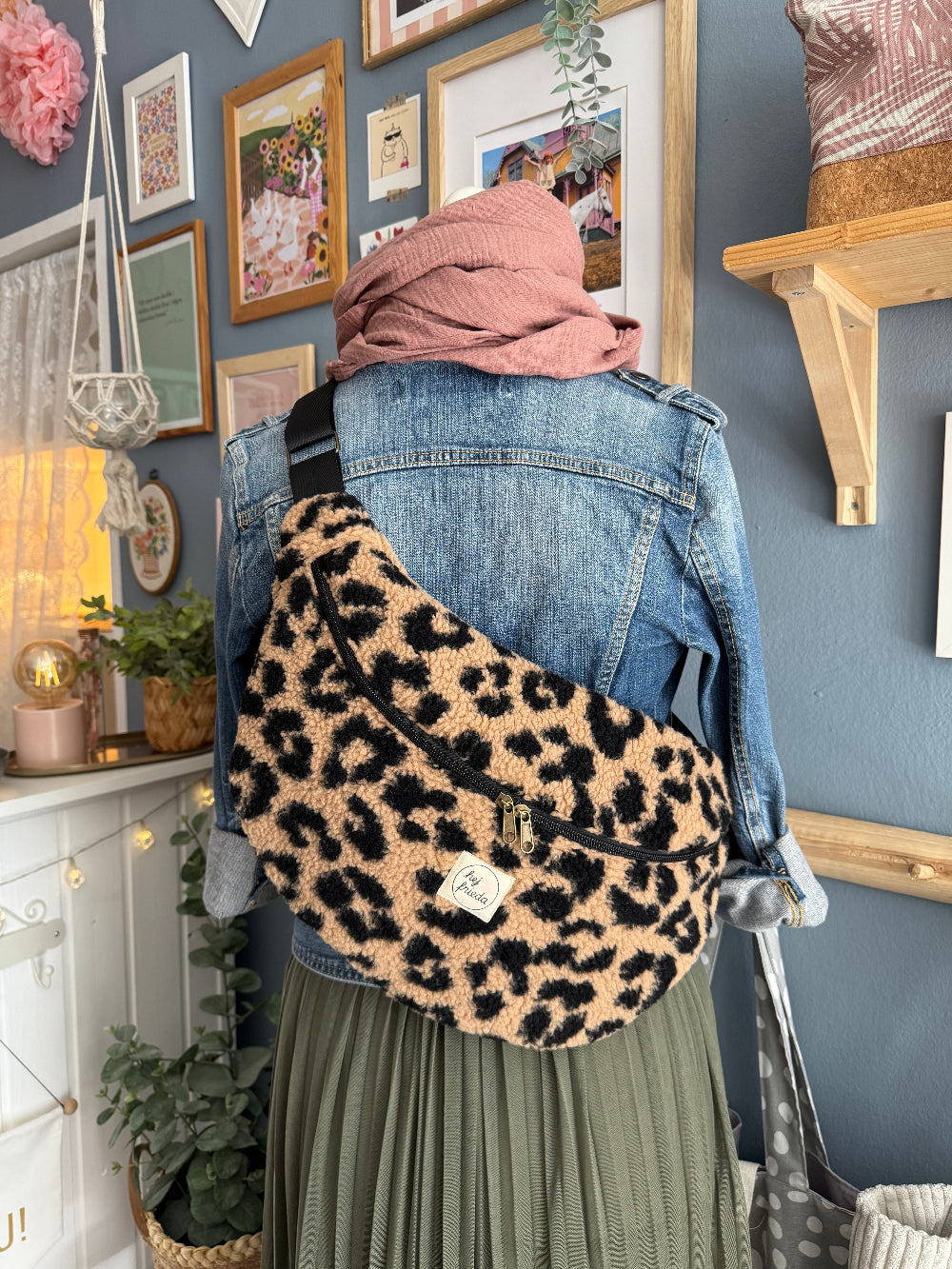 ALMA XL-Bauchtasche TEDDY LEO