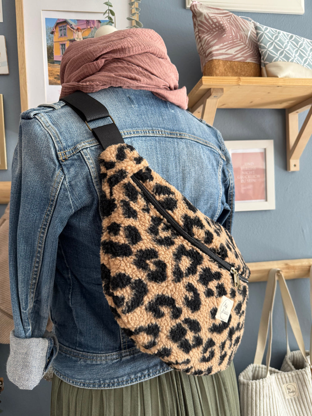 ALMA XL-Bauchtasche TEDDY LEO