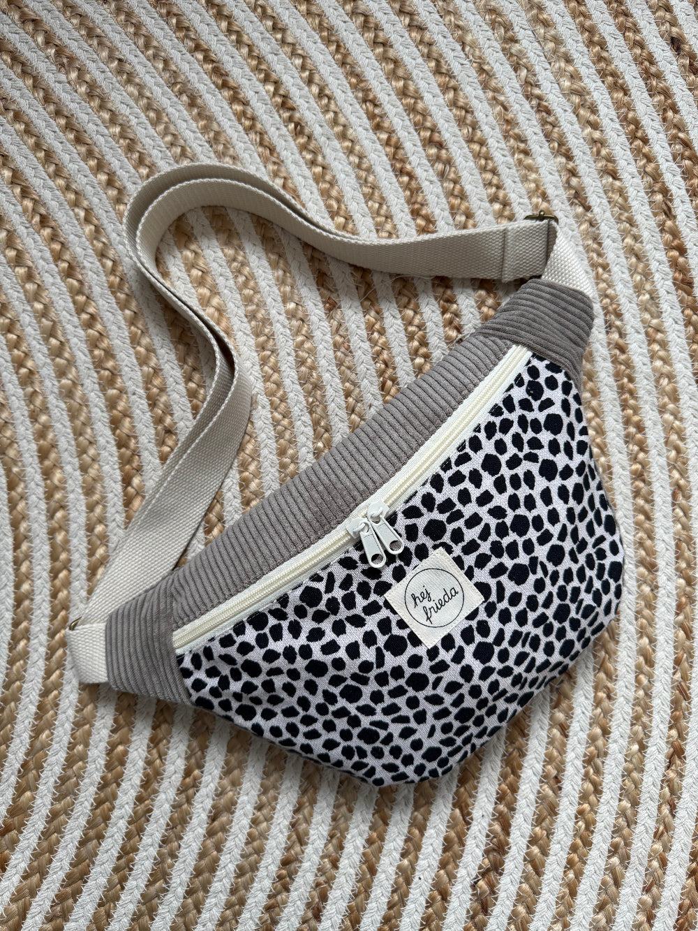 HEDI Hipbag Colorblock Cord Leo/taupe