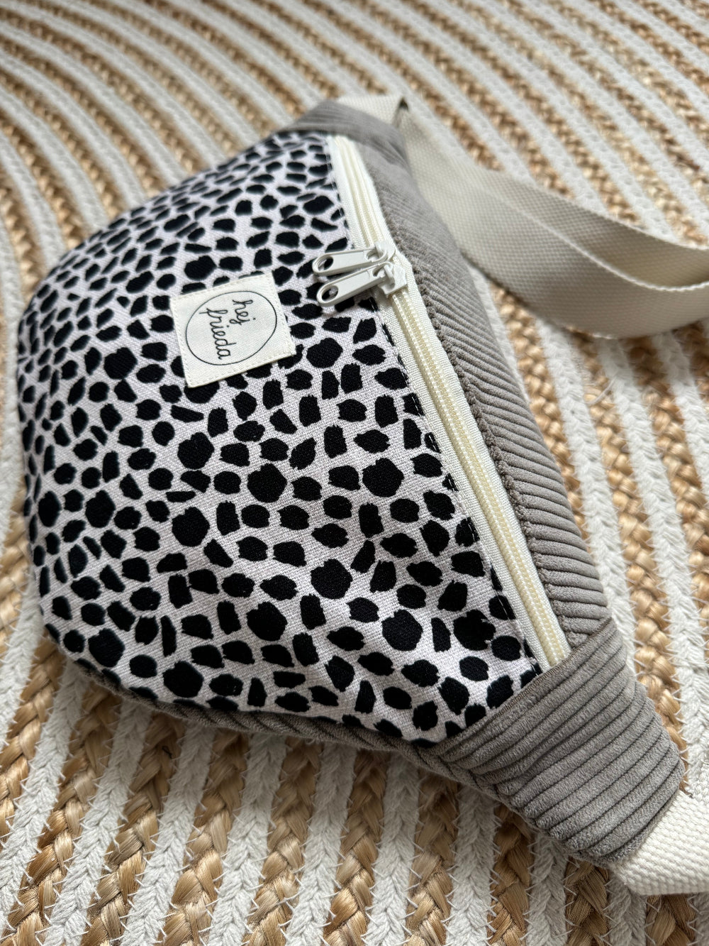 HEDI Hipbag Colorblock Cord Leo/taupe