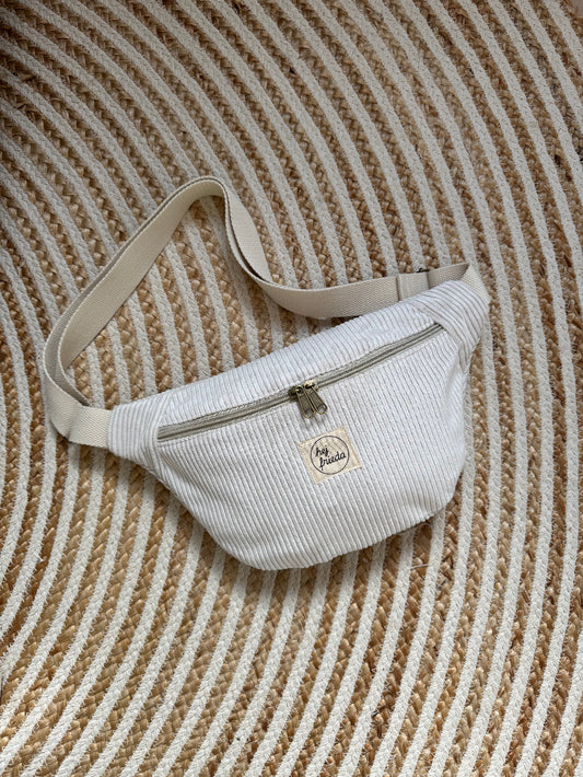 HEDI Hipbag Colorblock Cord Creme