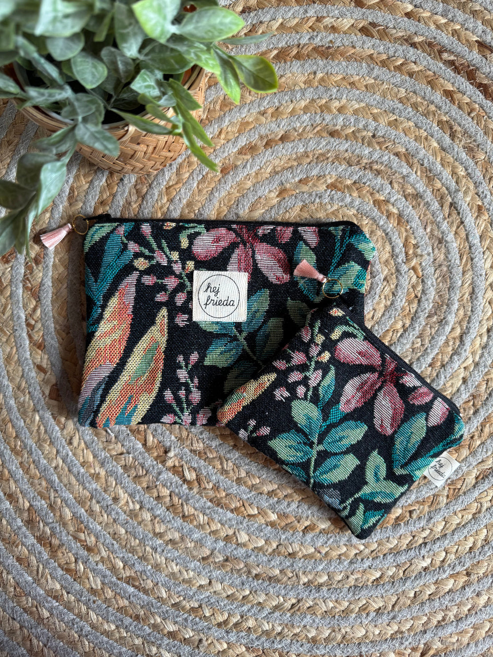 LINA Etui FALL FLOWERS // 2 Größen