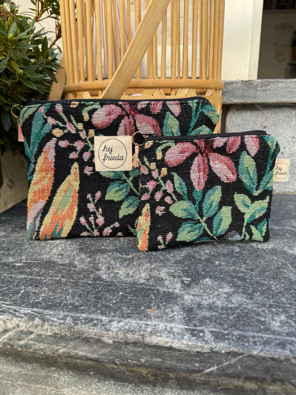 LINA Etui FALL FLOWERS // 2 Größen