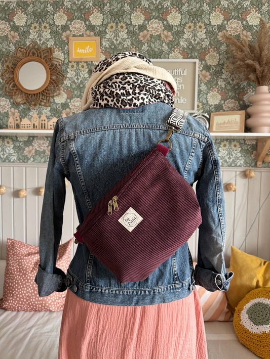 LINNEA Hipbag Cord beere