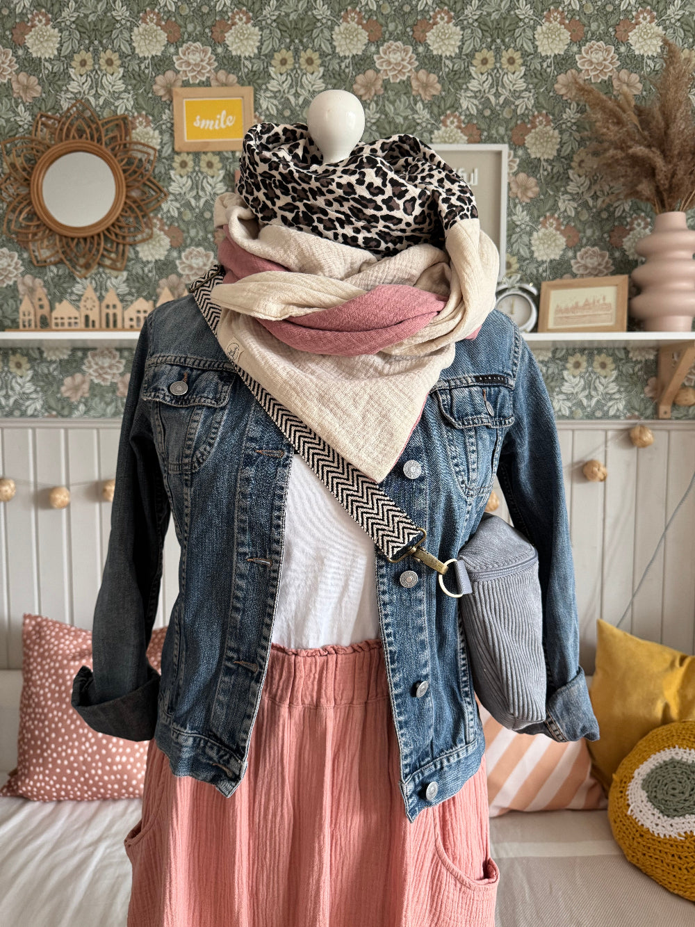 LINNEA Hipbag Cord grau