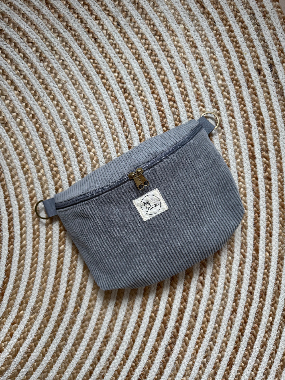 LINNEA Hipbag Cord grau