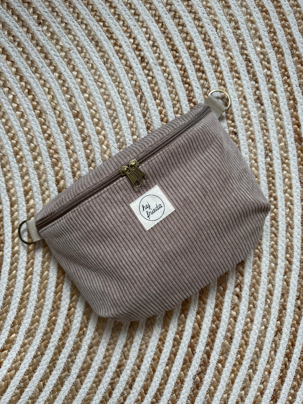 LINNEA Hipbag Cord sandbeige
