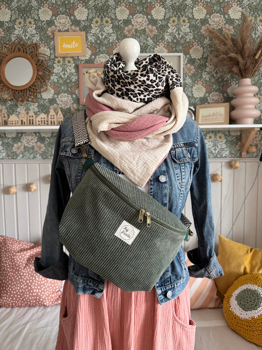LINNEA Hipbag Cord schilf