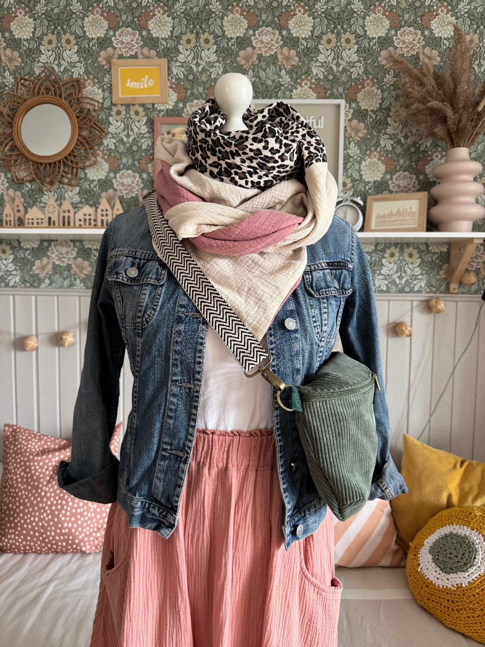 LINNEA Hipbag Cord schilf