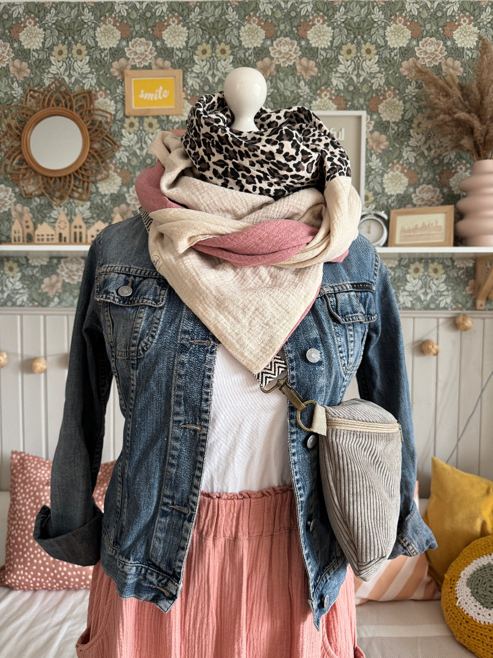 LINNEA Hipbag Cord taupe