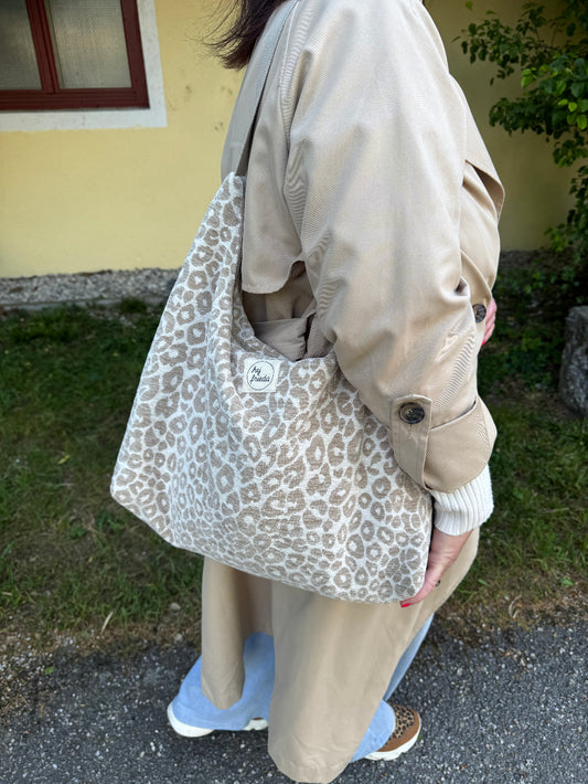 LISBET Hobobag Leo beige