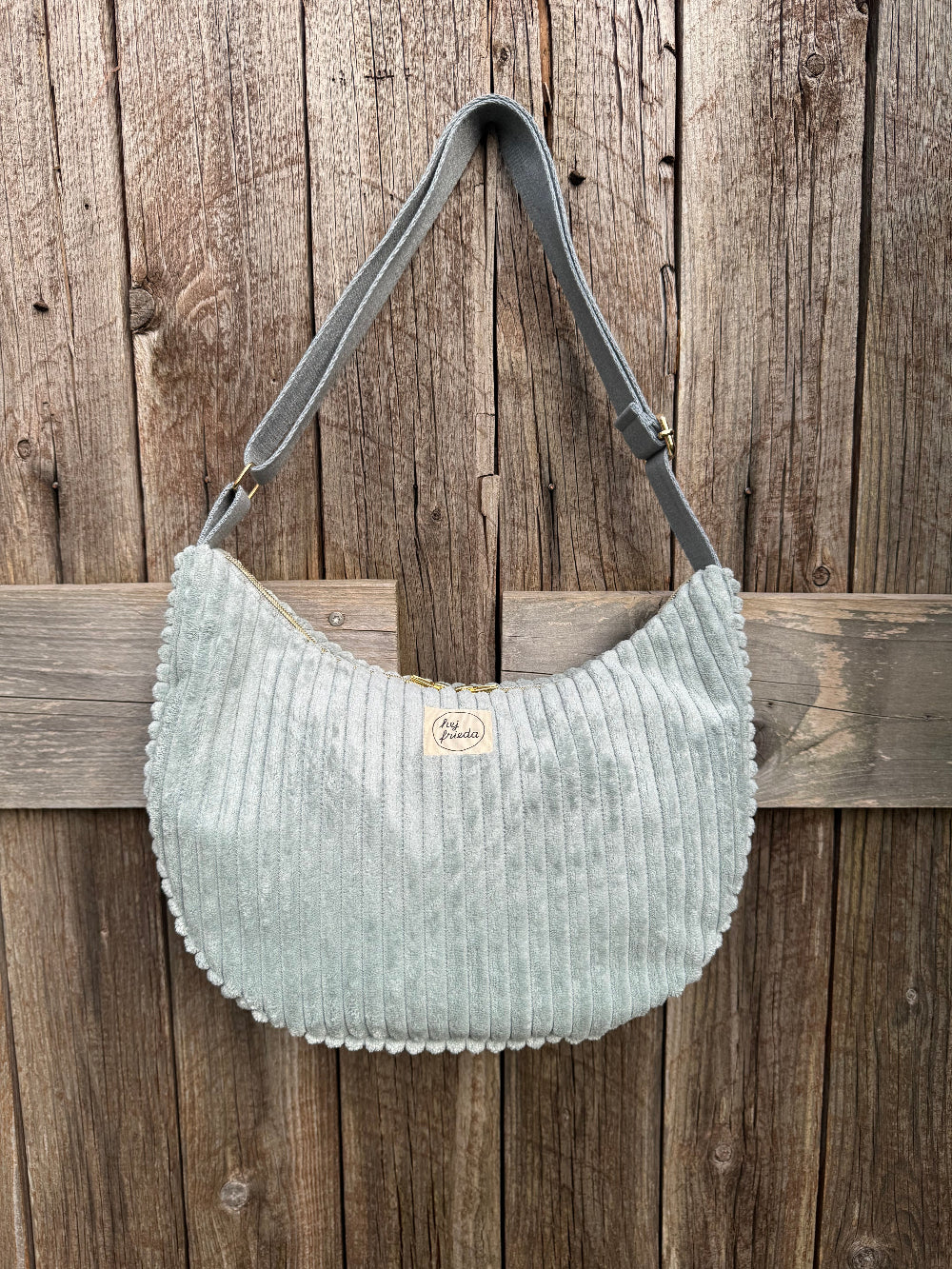 MILOU Moonbag Breitcord Jade