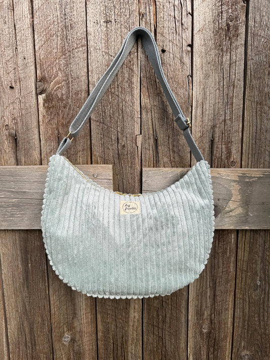 MILOU Moonbag Breitcord Jade